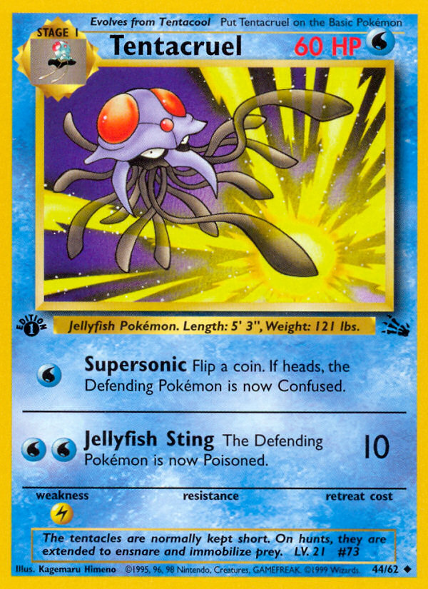 Tentacruel (44/62) [Fossil 1st Edition] | Enigma On Main