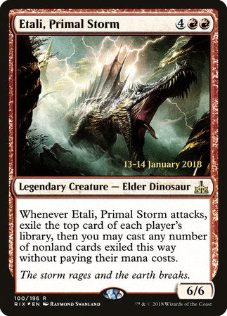 Etali, Primal Storm [Rivals of Ixalan Promos] | Enigma On Main