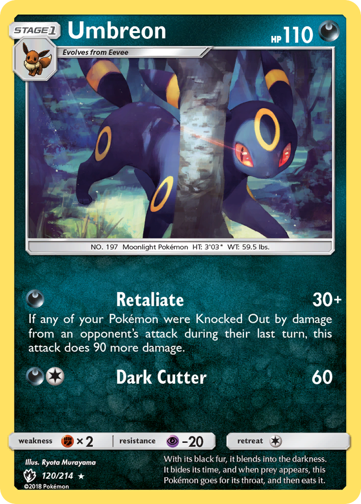 Umbreon (120/214) [Sun & Moon: Lost Thunder] | Enigma On Main