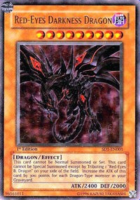 Red-Eyes Darkness Dragon [Structure Deck: Dragon's Roar] [SD1-EN001] | Enigma On Main