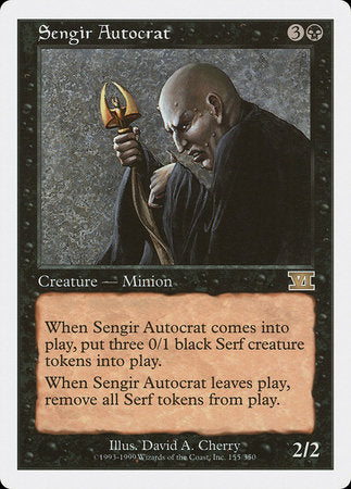 Sengir Autocrat [Classic Sixth Edition] | Enigma On Main