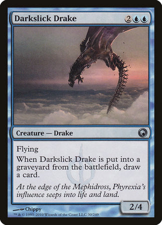 Darkslick Drake [Scars of Mirrodin] | Enigma On Main