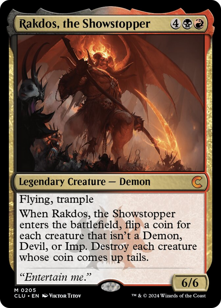 Rakdos, the Showstopper [Ravnica: Clue Edition] | Enigma On Main