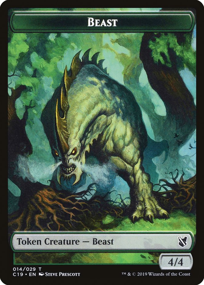 Beast (014/029) [Commander 2019 Tokens] | Enigma On Main