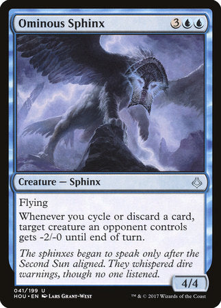 Ominous Sphinx [Hour of Devastation] | Enigma On Main