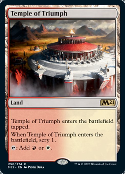 Temple of Triumph [Core Set 2021] | Enigma On Main