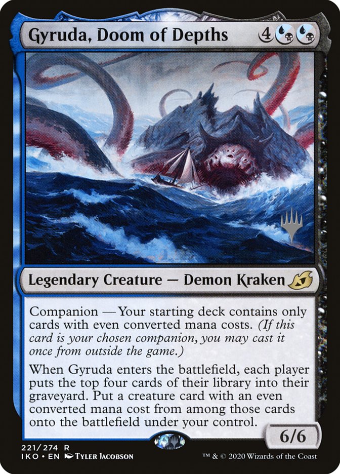 Gyruda, Doom of Depths (Promo Pack) [Ikoria: Lair of Behemoths Promos] | Enigma On Main