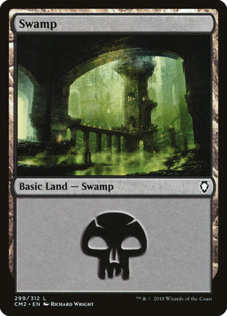 Swamp (299) [Commander Anthology Volume II] | Enigma On Main