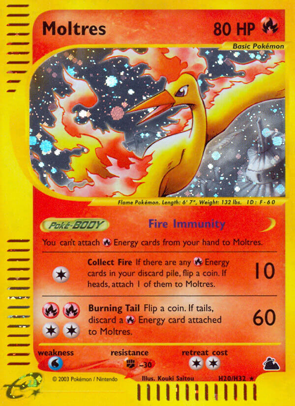 Moltres (H20/H32) [Skyridge] | Enigma On Main