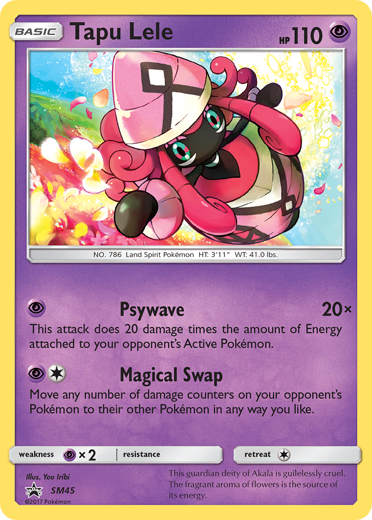 Tapu Lele (SM45) [Sun & Moon: Black Star Promos] | Enigma On Main