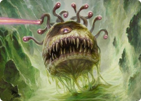 Beholder Art Card [Dungeons & Dragons: Adventures in the Forgotten Realms Art Series] | Enigma On Main