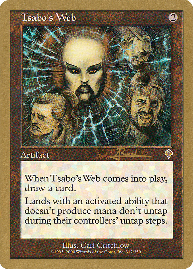 Tsabo's Web (Antoine Ruel) [World Championship Decks 2001] | Enigma On Main