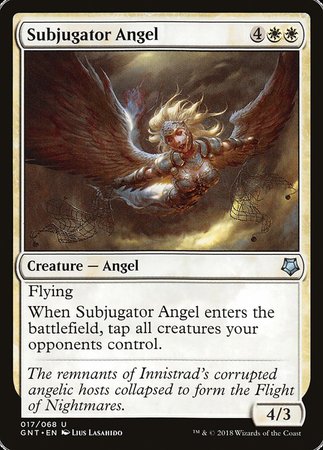 Subjugator Angel [Game Night] | Enigma On Main