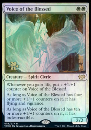 Voice of the Blessed [Innistrad: Crimson Vow Prerelease Promos] | Enigma On Main