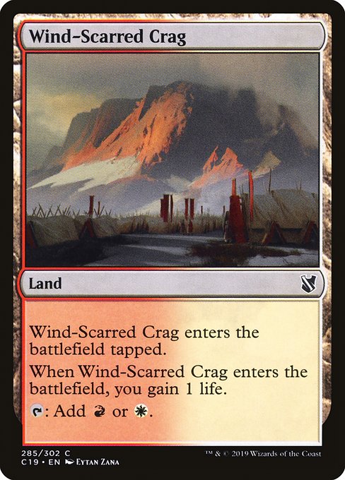 Wind-Scarred Crag [Commander 2019] | Enigma On Main