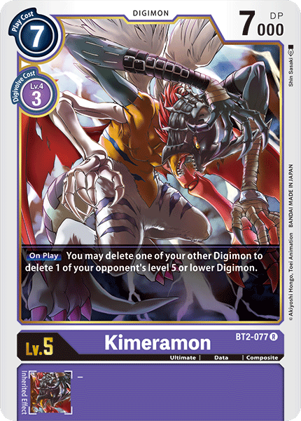 Kimeramon [BT2-077] [Release Special Booster Ver.1.0] | Enigma On Main