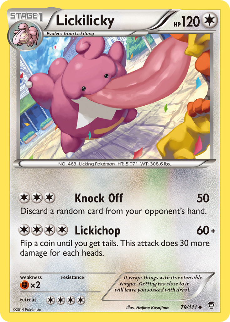 Lickilicky (79/111) [XY: Furious Fists] | Enigma On Main