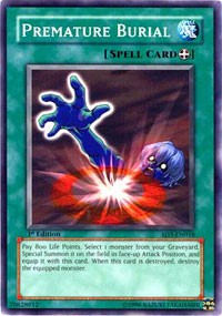 Premature Burial [Structure Deck: Blaze of Destruction] [SD3-EN018] | Enigma On Main