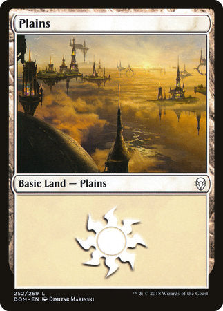 Plains (252) [Dominaria] | Enigma On Main