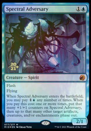 Spectral Adversary [Innistrad: Midnight Hunt Prerelease Promos] | Enigma On Main