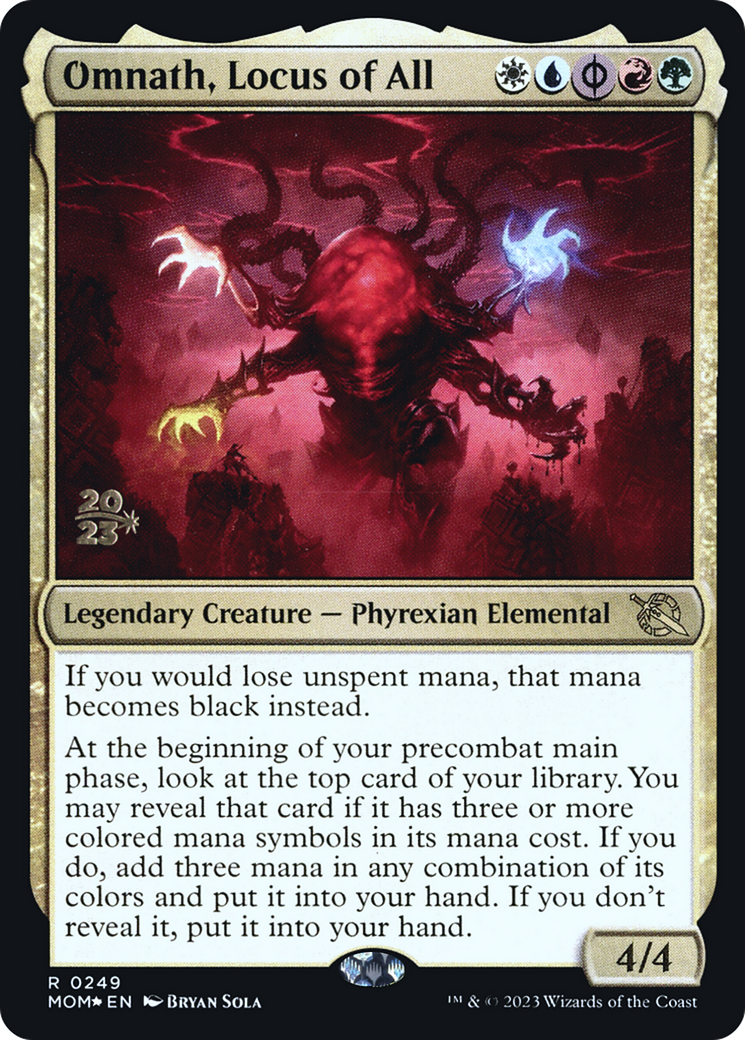 Omnath, Locus of All [March of the Machine Prerelease Promos] | Enigma On Main