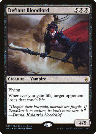 Defiant Bloodlord [Battle for Zendikar Promos] | Enigma On Main