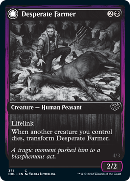 Desperate Farmer // Depraved Harvester [Innistrad: Double Feature] | Enigma On Main