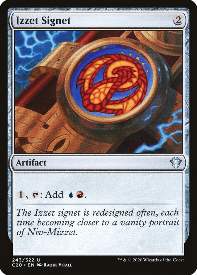 Izzet Signet [Commander 2020] | Enigma On Main