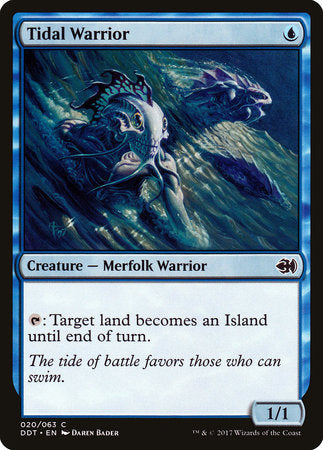 Tidal Warrior [Duel Decks: Merfolk vs. Goblins] | Enigma On Main