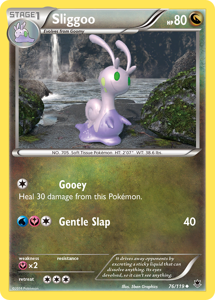 Sliggoo (76/119) [XY: Phantom Forces] | Enigma On Main