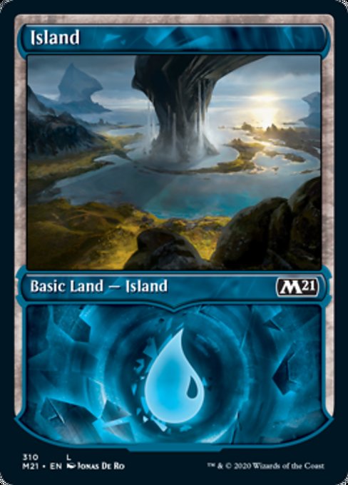 Island (Showcase) [Core Set 2021] | Enigma On Main