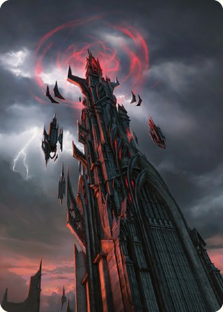 Barad-dur Art Card [The Lord of the Rings: Tales of Middle-earth Art Series] | Enigma On Main