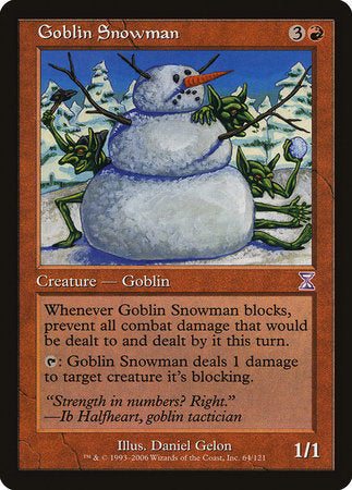 Goblin Snowman [Time Spiral Timeshifted] | Enigma On Main