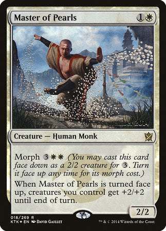 Master of Pearls [Khans of Tarkir Promos] | Enigma On Main