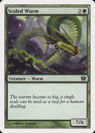 Scaled Wurm [Ninth Edition] | Enigma On Main