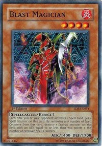 Blast Magician [Structure Deck: Spellcaster's Judgment] [SD6-EN014] | Enigma On Main