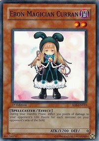 Ebon Magician Curran [Structure Deck: Spellcaster's Judgment] [SD6-EN015] | Enigma On Main