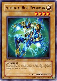 Elemental Hero Sparkman [Duelist Pack 1: Jaden Yuki] [DP1-EN004] | Enigma On Main