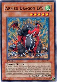 Armed Dragon LV5 [Duelist Pack 2: Chazz Princeton] [DP2-EN011] | Enigma On Main