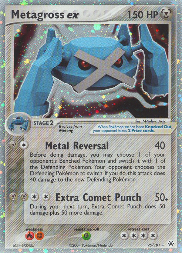 Metagross ex (95/101) [EX: Hidden Legends] | Enigma On Main