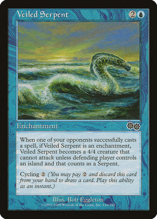 Veiled Serpent [Urza's Saga] | Enigma On Main