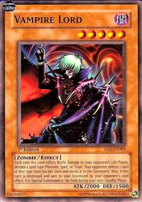 Vampire Lord [Structure Deck: Zombie Madness] [SD2-EN003] | Enigma On Main