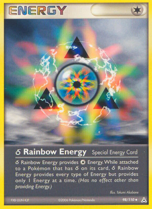 Rainbow Energy (98/110) (Delta Species) [EX: Holon Phantoms] | Enigma On Main