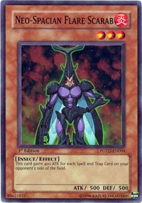 Neo-Spacian Flare Scarab [Power of the Duelist] [POTD-EN004] | Enigma On Main