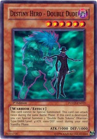 Destiny Hero - Double Dude [Power of the Duelist] [POTD-EN012] | Enigma On Main