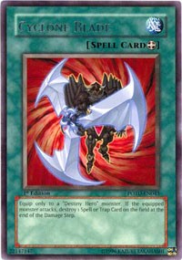 Cyclone Blade [Power of the Duelist] [POTD-EN043] | Enigma On Main