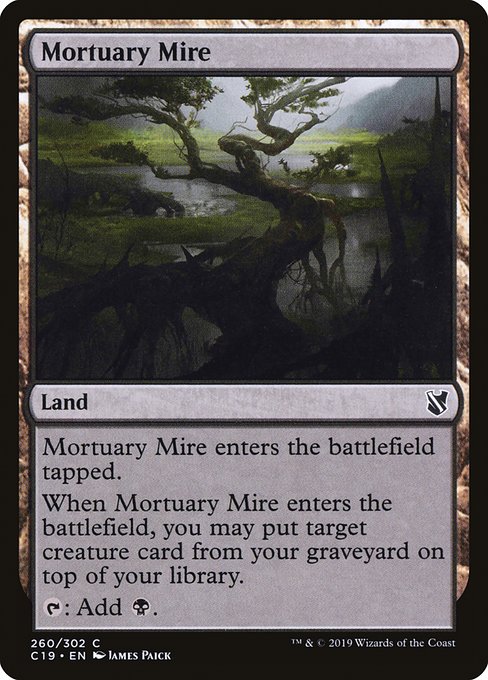 Mortuary Mire [Commander 2019] | Enigma On Main