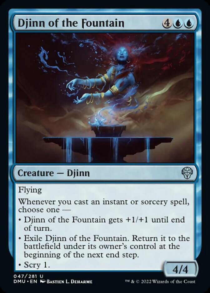 Djinn of the Fountain [Dominaria United] | Enigma On Main