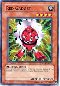 Red Gadget [Structure Deck: Machine Re-Volt] [SD10-EN007] | Enigma On Main