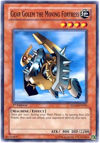 Gear Golem the Moving Fortress [Structure Deck: Machine Re-Volt] [SD10-EN010] | Enigma On Main